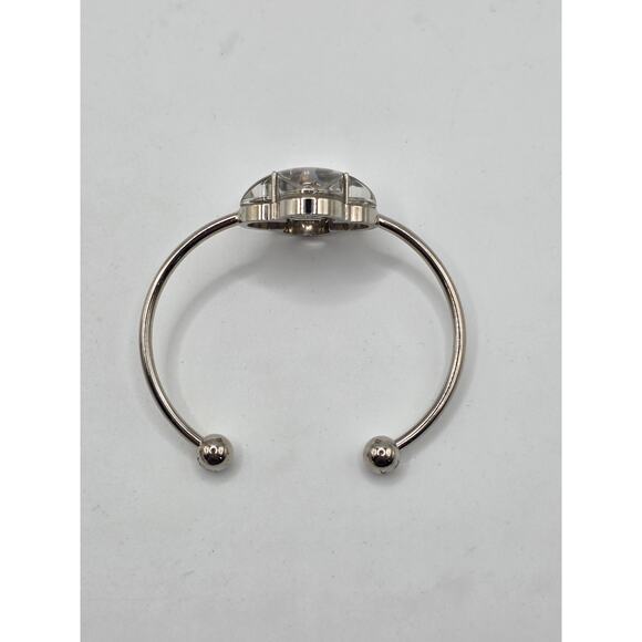 Louis Vuitton Silver-tone Resin A La Folie Resin Cuff Bracelet - Picture 6 of 11